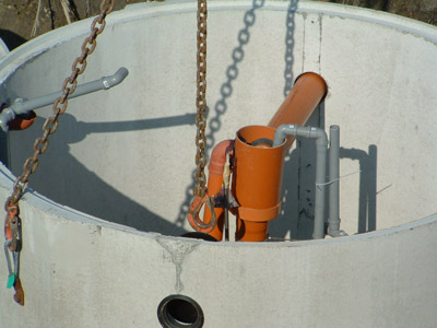 Vormontierte Technik