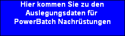 Auslegungsdaten Nachr�stung